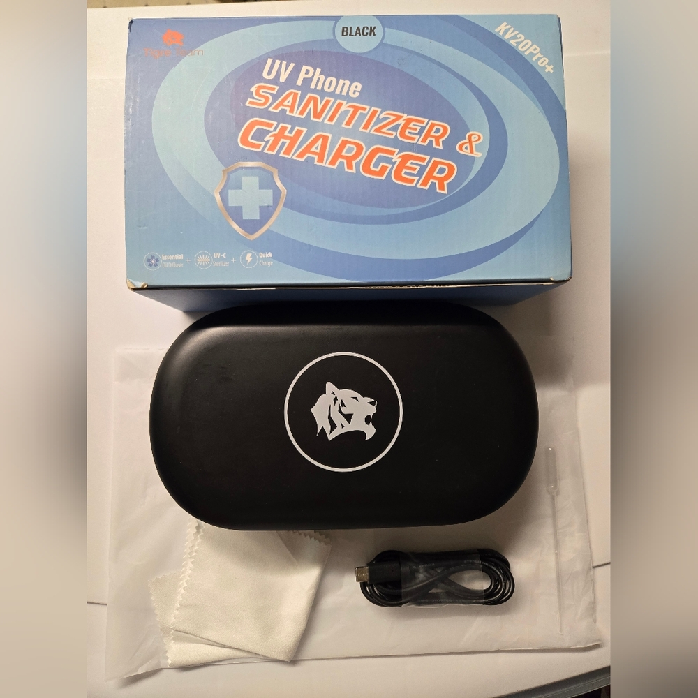 Tigre Team UV Phone Sanitizer / Essential Oil Diffuser / Wireless Charging
